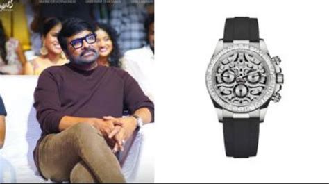 Guess The Price of Megastar Chiranjeevi s Rolex Watch